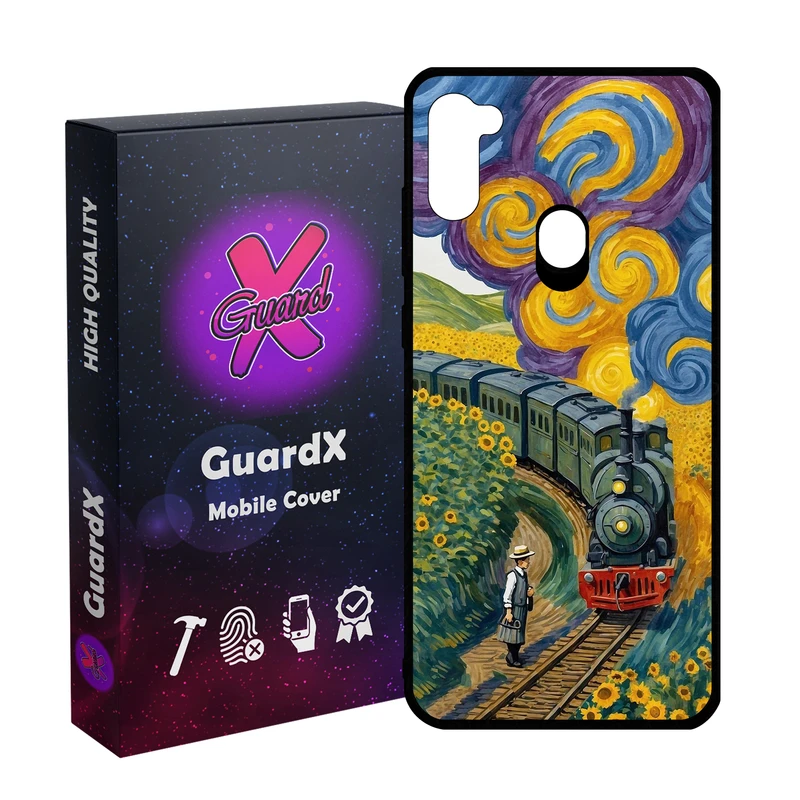 کاور گارد ایکس طرح قطار ونگوگ مدل 10947 مناسب برای گوشی موبایل سامسونگ Galaxy A11/M11