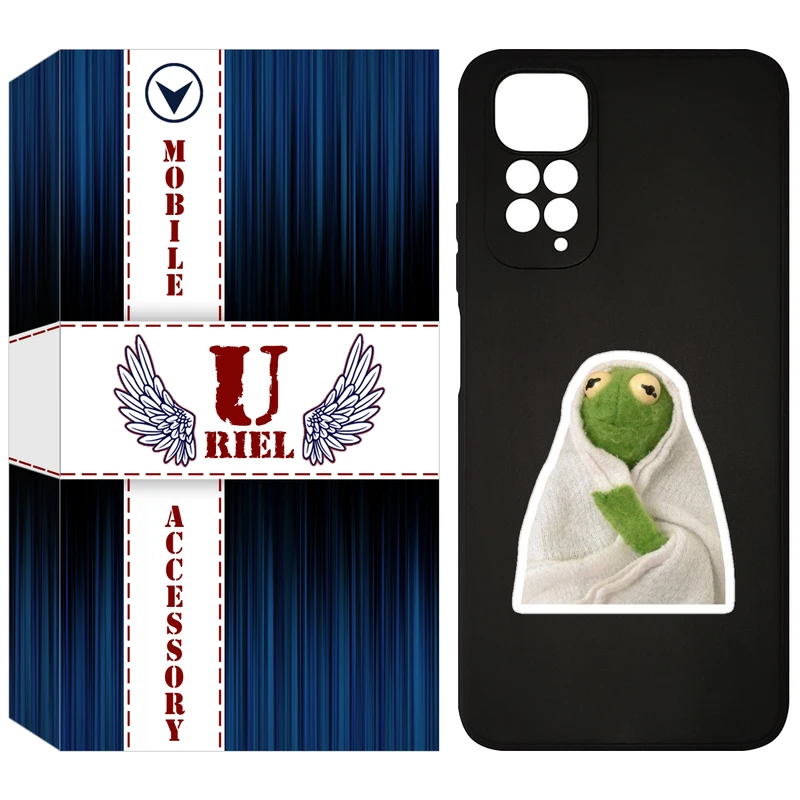 کاور یوریل مدل KSH کد 82 طرح قورباغه مناسب برای گوشی موبایل شیائومی Redmi Note 11 4G / Note 11S