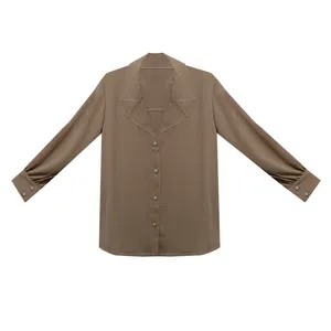 شومیز آستین بلند یقه برگردان زنانه مدل sd-1