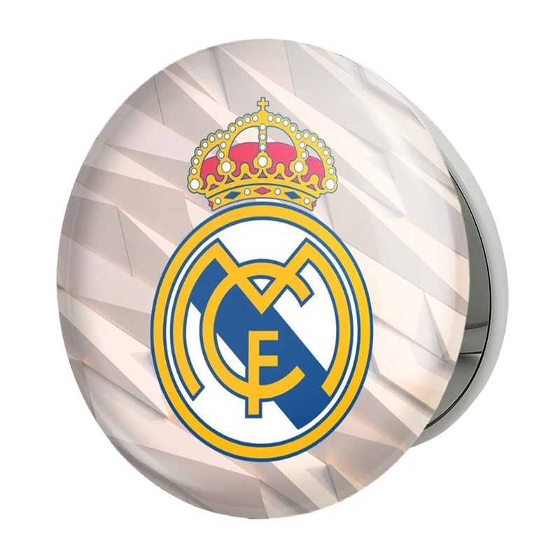 آینه جیبی خندالو طرح باشگاه رئال مادرید مدل تاشو کد 26355 