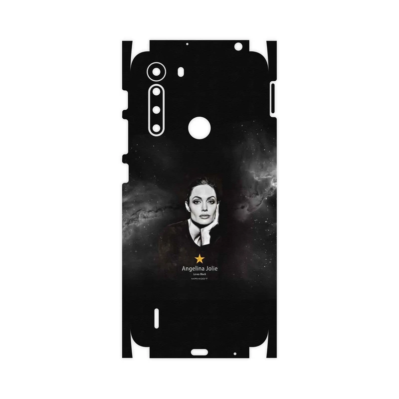 برچسب پوششی ماهوت مدل Angelina Jolie-FullSkin مناسب برای گوشی موبایل موتورولا One Fusion