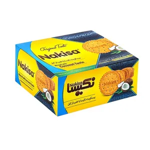 بیسکویت با طعم نارگیل گرد نکیسا - 700 گرم