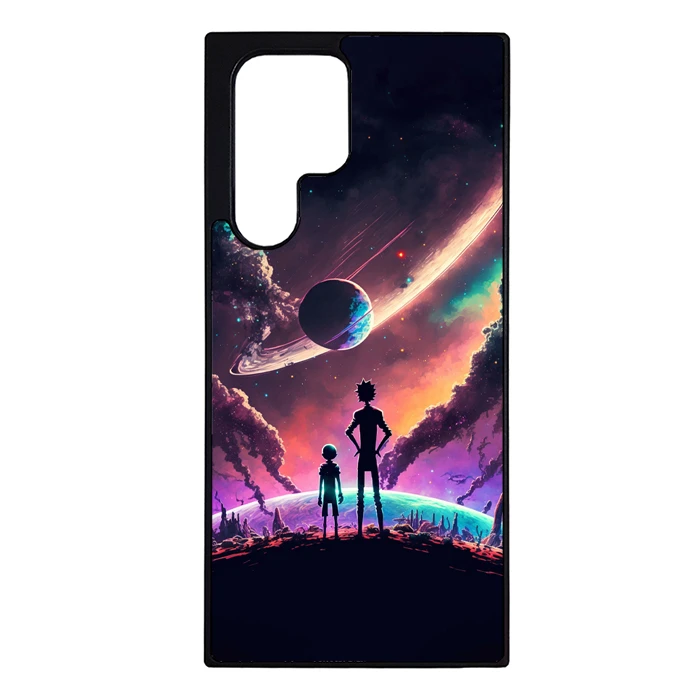 کاور طرح ریک و مورتی مناسب برای گوشی موبایل سامسونگ galaxy s22 ultra