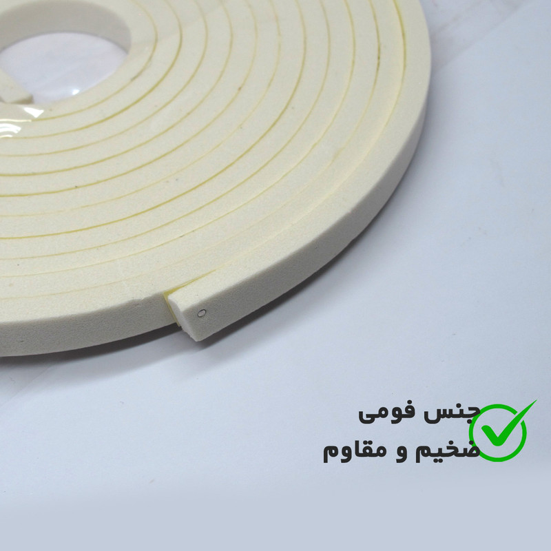 نوار درزگیر ابزار کاران مدل FOM1 طول 4 متر بسته 6 عددی نوار درزگیر ابزار کاران مدل FOM1 طول 4 متر بسته 6 عددی