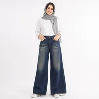 شلوار جین فلر بگ زنانه مدل 16759