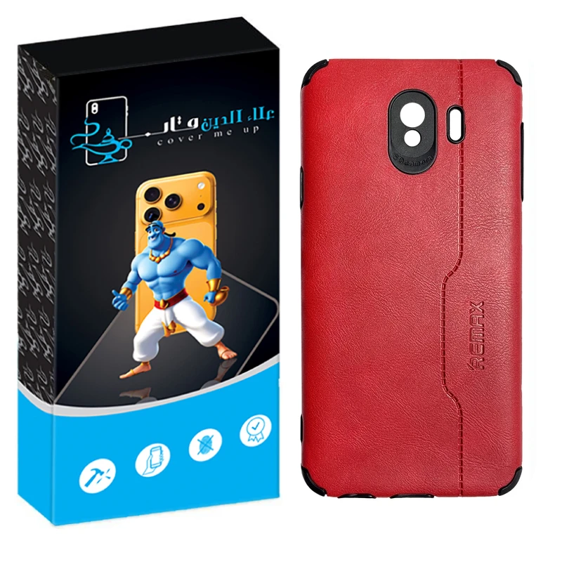 کاور علاالدین قاب مدل چرم RMX مناسب برای گوشی موبایل سامسونگ Galaxy J4
