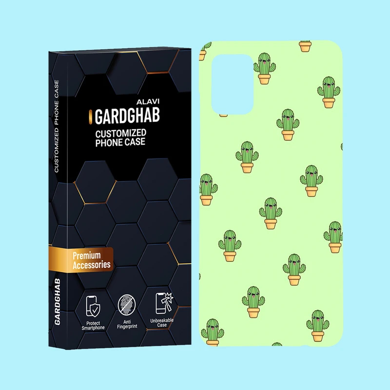 کاور گارد قاب علوی مدل پترن فانتزی مناسب برای گوشی موبایل سامسونگ Galaxy A31