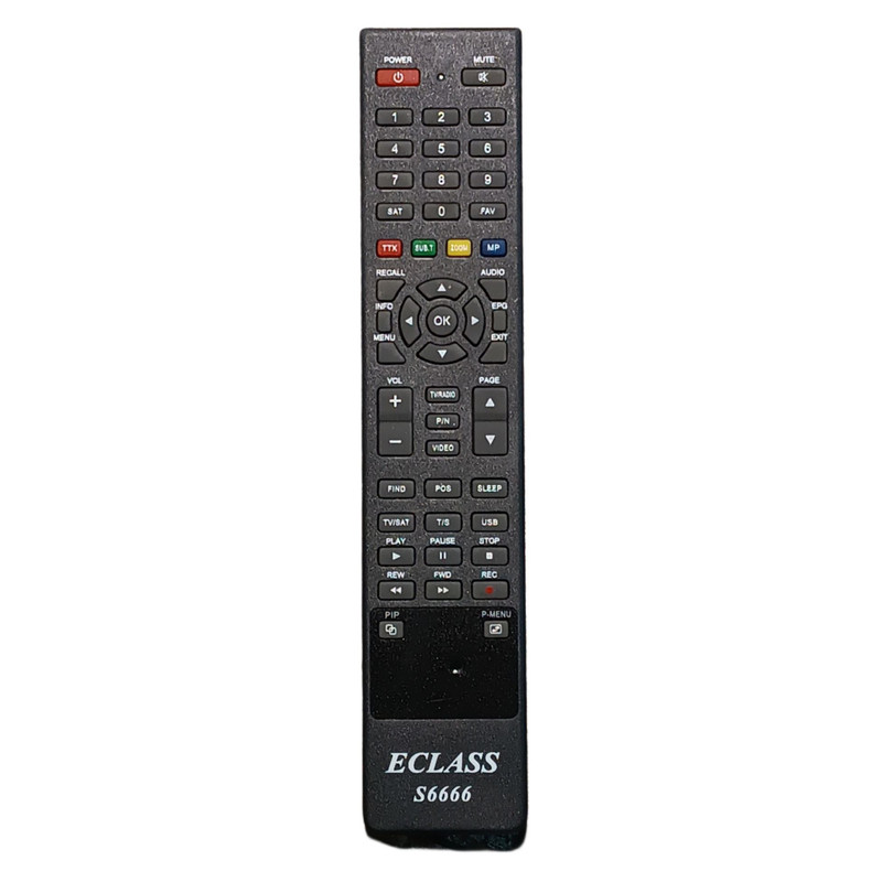 ریموت کنترل تلویزیون مدل s6666