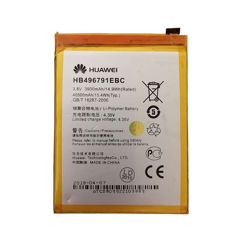 باتری گوشی مدل HB496791EBW ظرفیت 3900 میلی آمپر ساعت مناسب برای گوشی موبایل هوآوی Ascend Mate 1