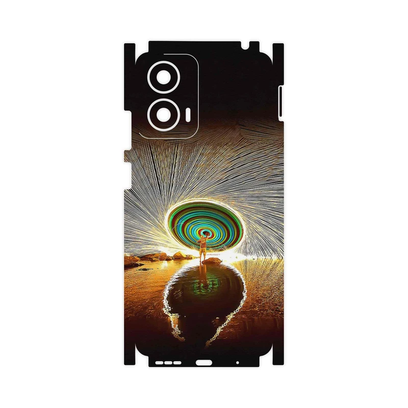 برچسب پوششی ماهوت مدل Night Light Fountain-FullSkin مناسب برای گوشی موبایل موتورولا Moto G24