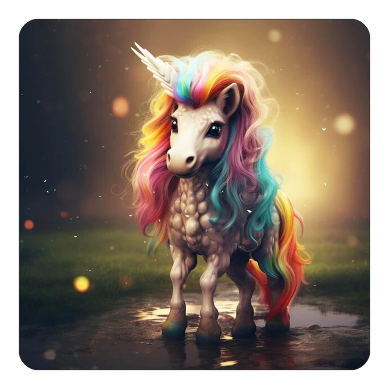 مگنت کاکتی طرح اسب تک شاخ و یونیکورن مدل mp31756