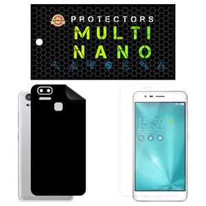Multi Nano X-SFM Screen Protector For Asus Zenfone 3 Zoom / ZE553KL with back skin