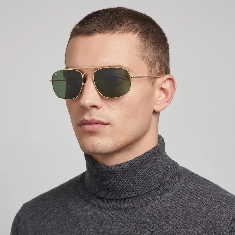 عینک آفتابی خلبانی (Aviator) ری بن مدل RB3560-001