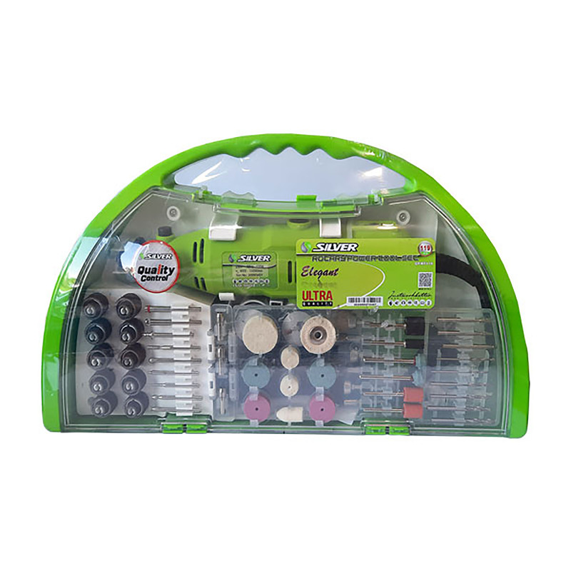 فرز انگشتی سیلور مدل YP-GT-RT119-135W مجموعه 119 عددی فرز انگشتی سیلور مدل YP-GT-RT119-135W مجموعه 119 عددی