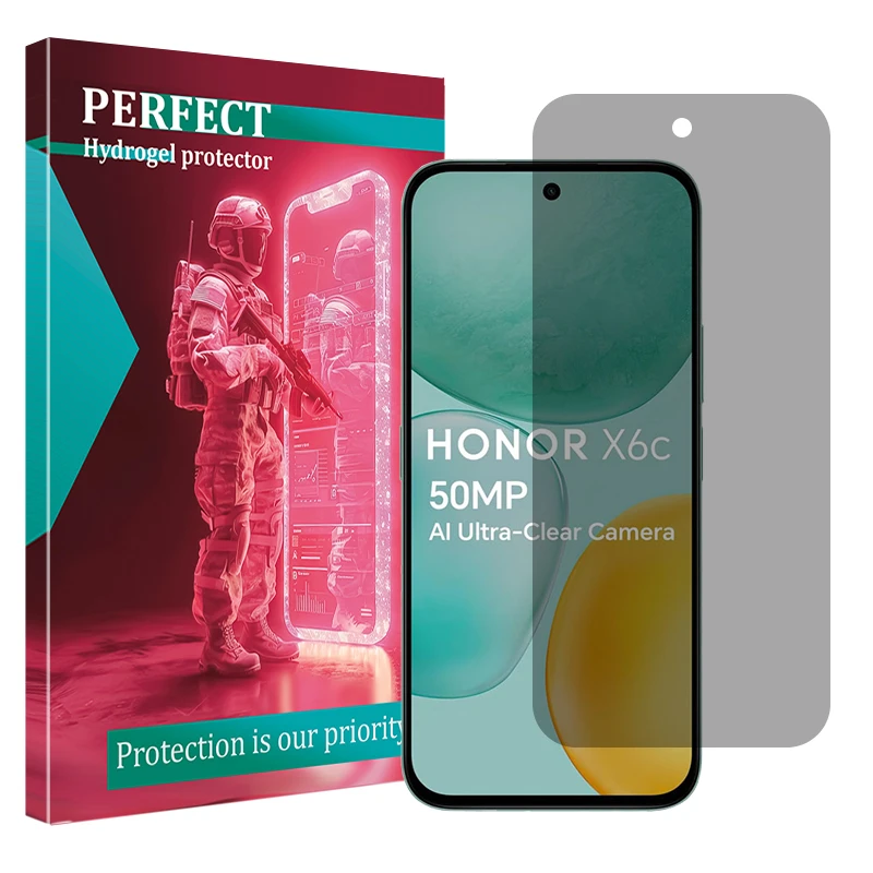 محافظ صفحه نمایش حریم شخصی پرفکت مدل Tough مناسب برای گوشی موبایل آنر X6c