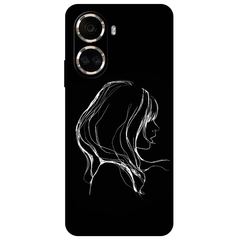 کاور مگافون طرح دخترانه مدل 7766 مناسب برای گوشی موبایل هوآوی Nova 10SE     