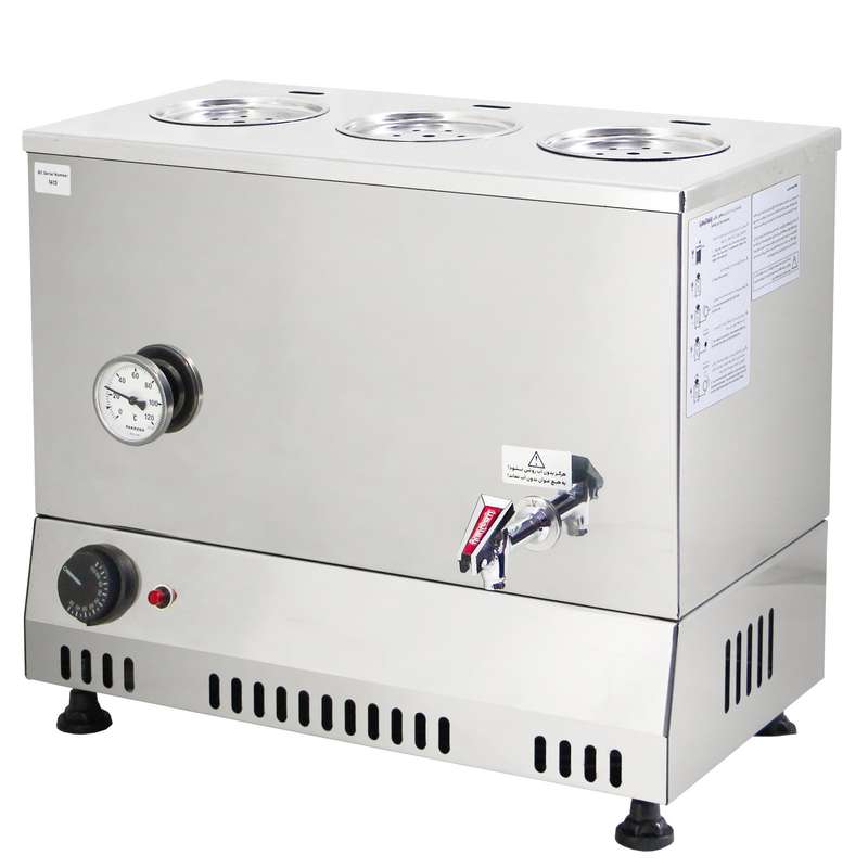 سماور برقی 3000 وات مدل 004 ظرفیت 30 لیتر سماور برقی 3000 وات مدل 004 ظرفیت 30 لیتر