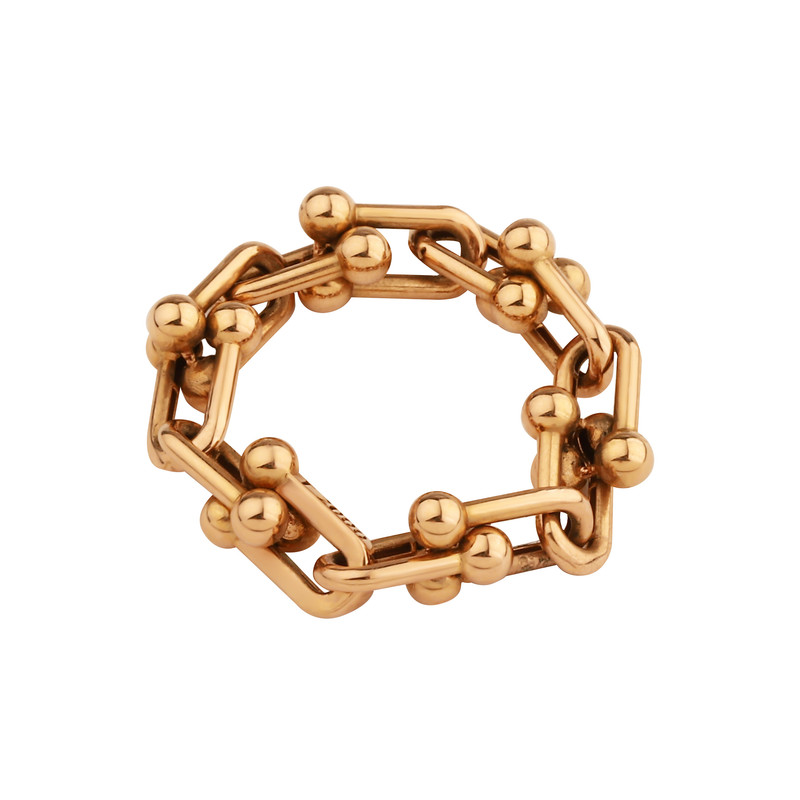 انگشتر طلا 18 عیار زنانه با طرح تیفانی صلاحی گلد مدل 15534 سایز 56