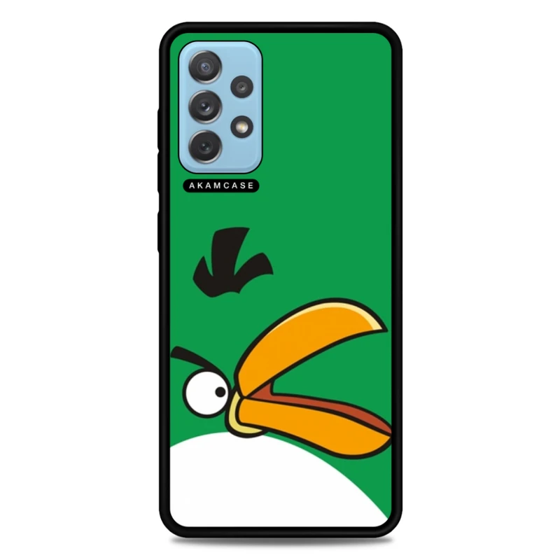 کاور آکام مدل AMC-WSGA72-ANGRY BIRDS8 مناسب برای گوشی موبایل سامسونگ Galaxy A72