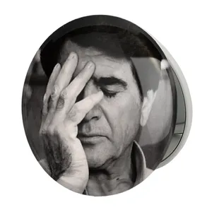 آینه جیبی خندالو طرح محمدرضا شجریان مدل تاشو کد 5347 