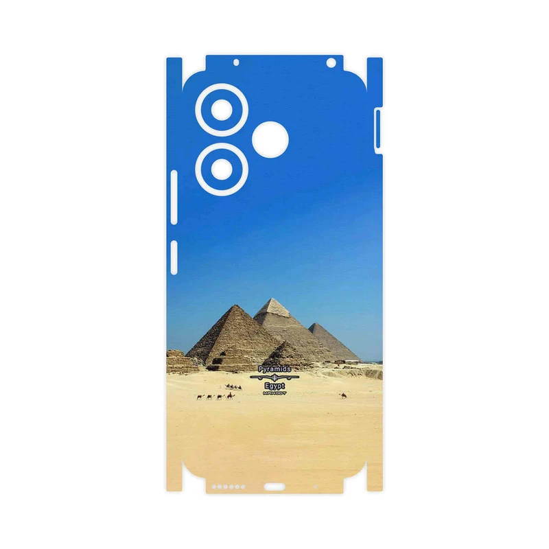 برچسب پوششی ماهوت مدل Pyramids of Egypt-FullSkin مناسب برای گوشی موبایل شیائومی Redmi 13