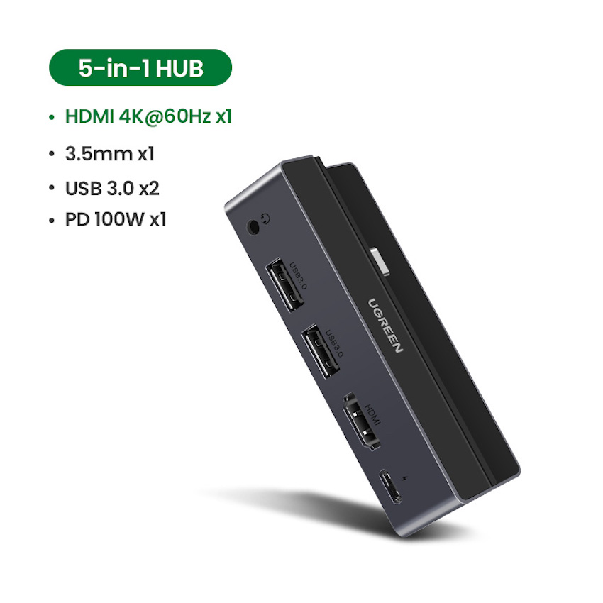 هاب 5 پورت USB-C یوگرین مدل 70688