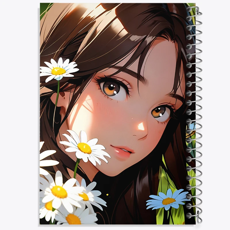 دفتر نقاشی 50 برگ خندالو طرح دخترانه کد N5180