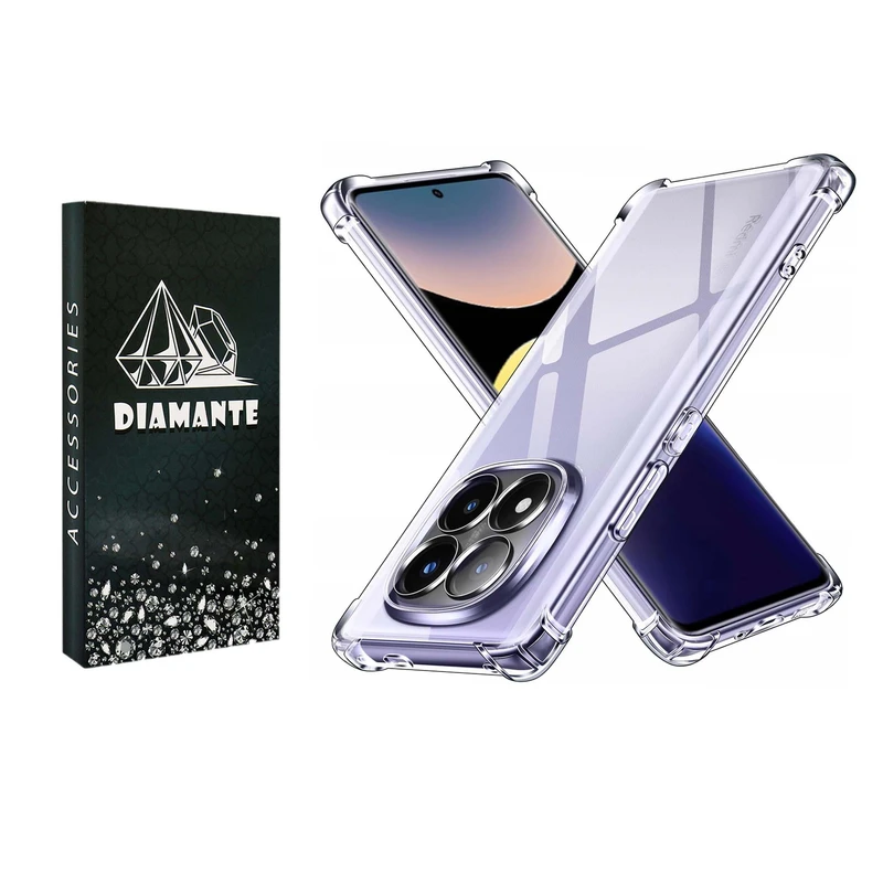 کاور دیامانته مدل Bianco Navy مناسب برای گوشی موبایل شیائومی Poco X7