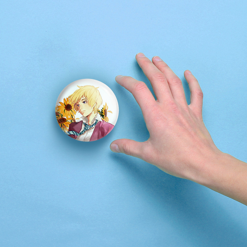 آینه جیبی خندالو مدل ارتاکا انیمه موب سایکو Mob Psycho 100 کد 24448