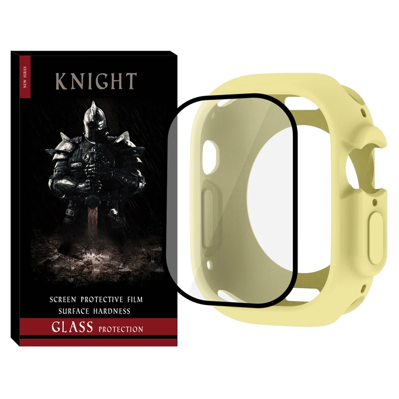کاور نایت مدل Jelly Shield KT مناسب برای اپل واچ Ultra / Ultra 2 سایز 49 میلی متری به همراه محافظ صفحه نمایش