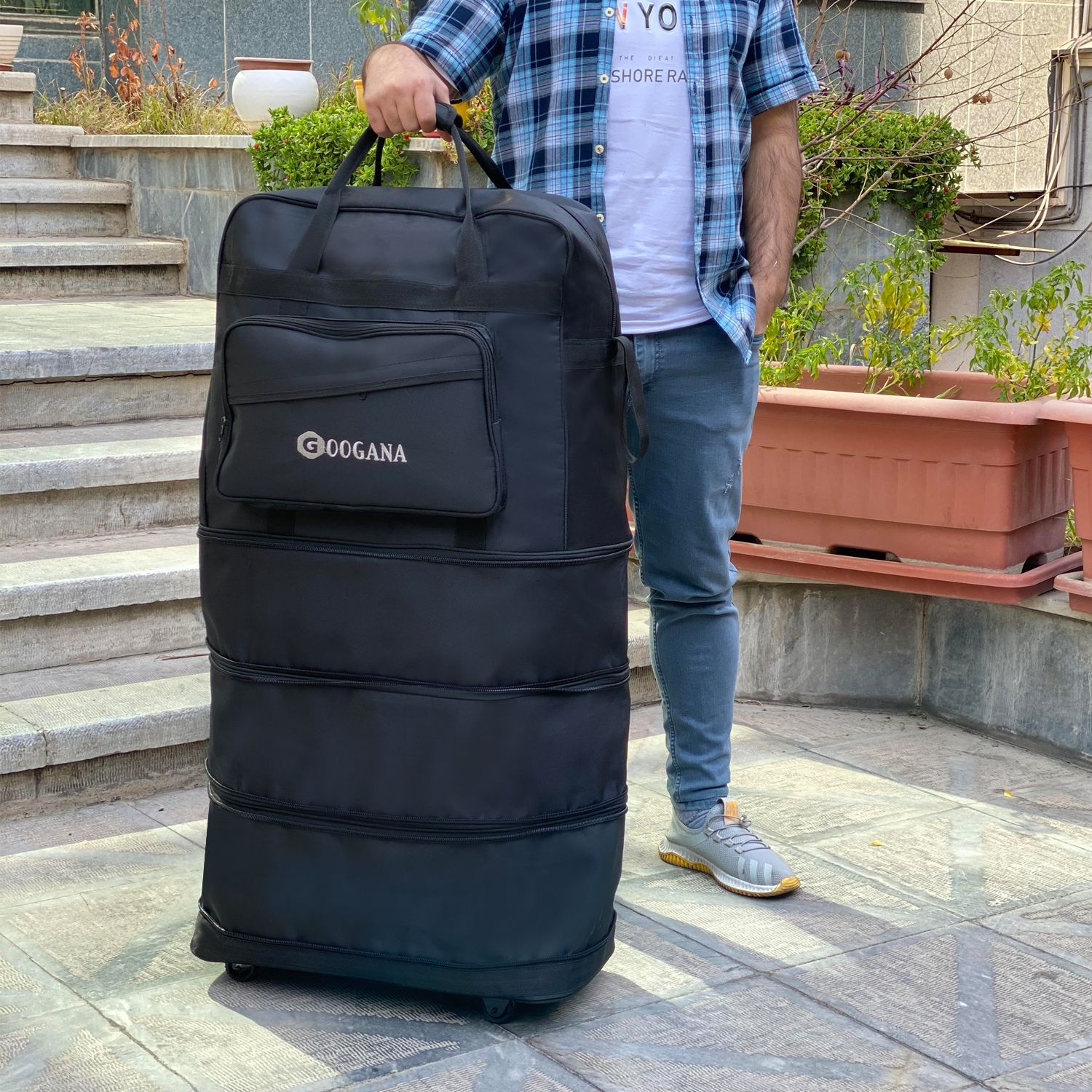 ساک سفری گوگانا مدل چرخ دار gog2010 -  - 16