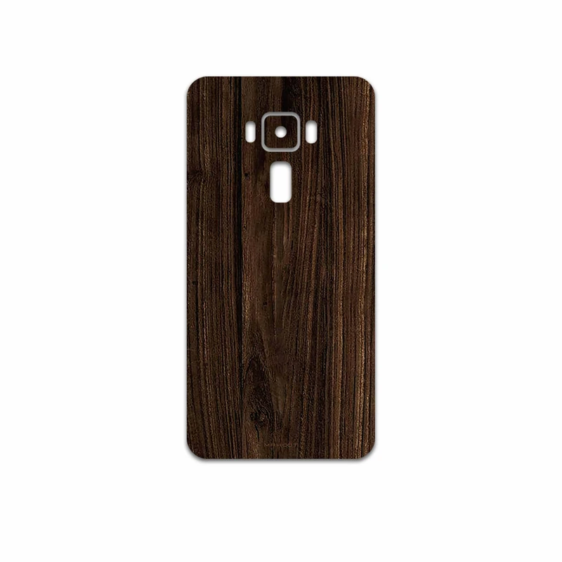 برچسب پوششی ماهوت مدل Dark Walnut Wood مناسب برای گوشی موبایل ایسوس Zenfone 3 ZE552KL
