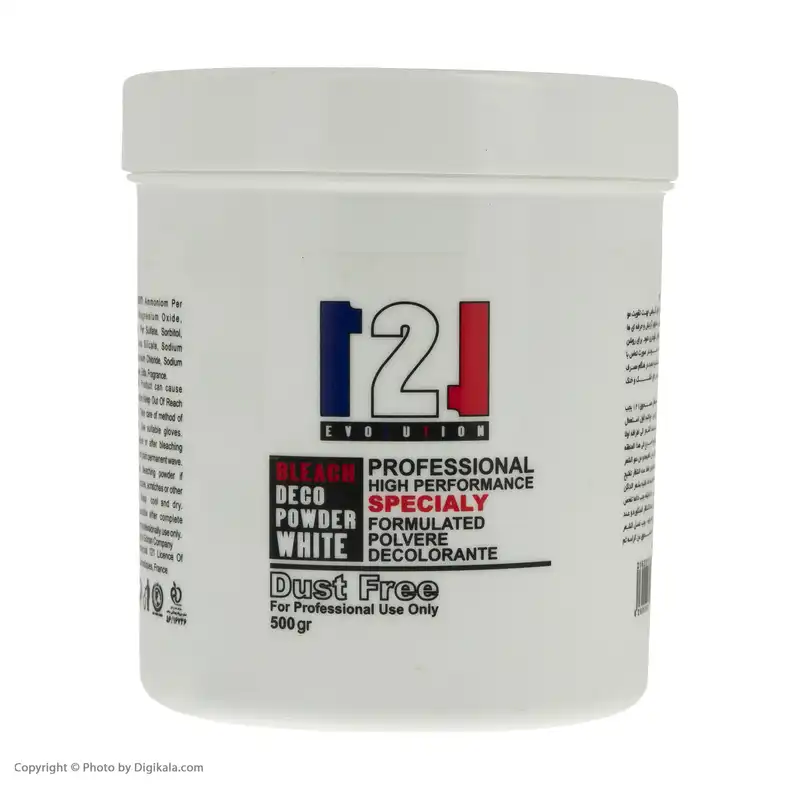 پودر دکلره 121 کد 001 وزن 500 گرم