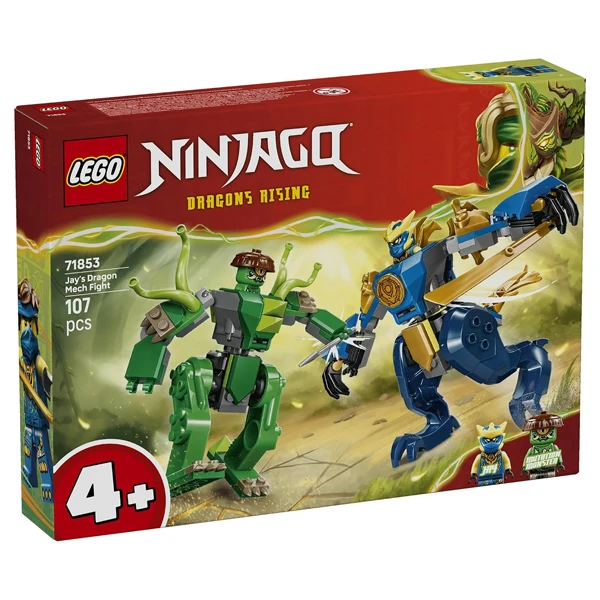 لگو 107 قطعه سری نینجاگو مدل Jay`s Dragon Mech Fight کد 71853