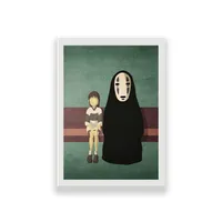 تابلو طرح انیمه Spirited Away