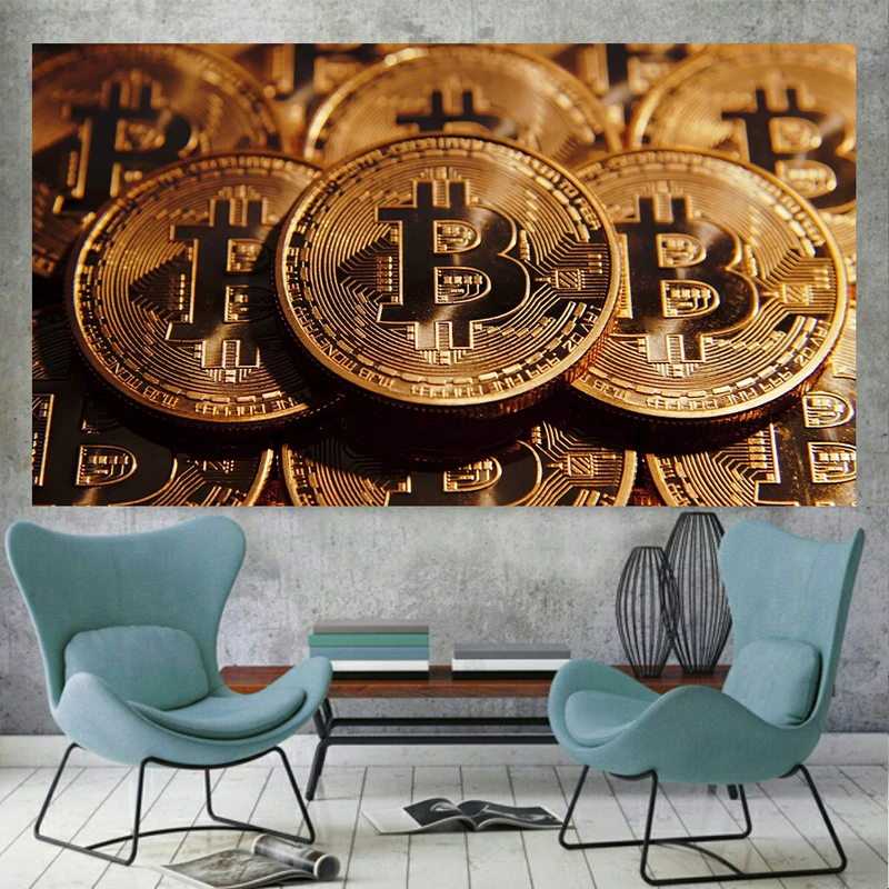 تابلو شاسی مدل بیت کوین طرح JUST Coin کد AR300