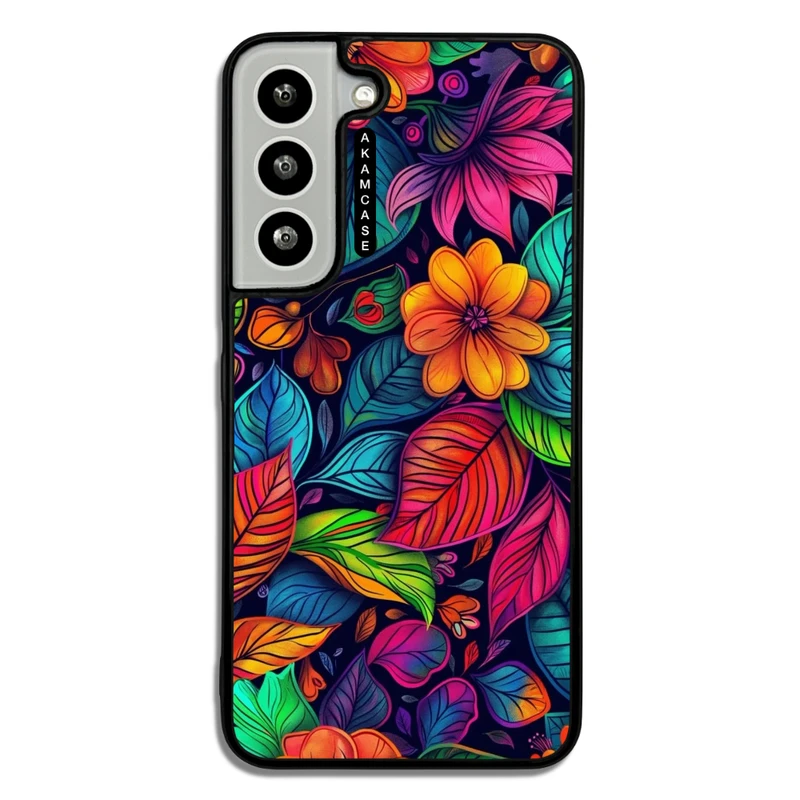 کاور آکام مدل AMC-WSGS22-FLOWERS-36 مناسب برای گوشی موبایل سامسونگ Galaxy S22