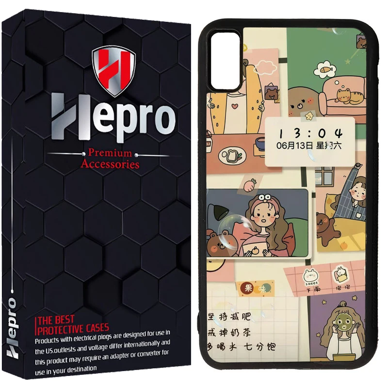 کاور هپرو طرح فانتزی مدل TPU مناسب برای گوشی موبایل اپل IPHONE X / XS