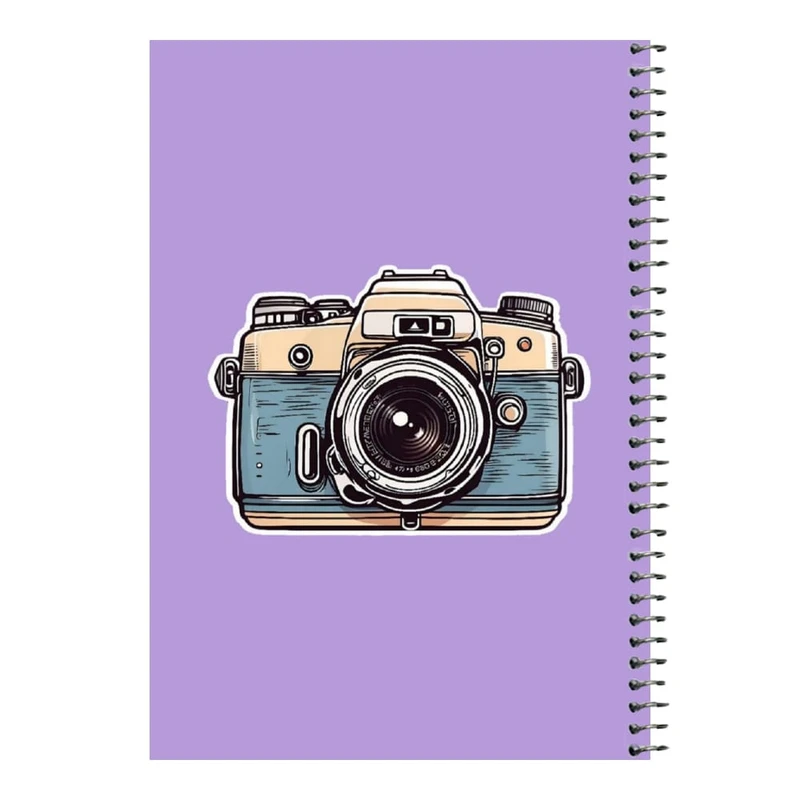 دفتر مشق 80 برگ اس جی مدل دوربین   