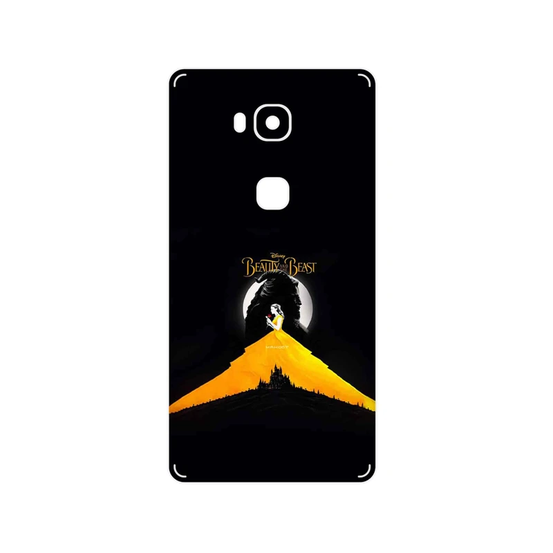 برچسب پوششی ماهوت مدل Beauty and the Beast مناسب برای گوشی موبایل آنر 5X