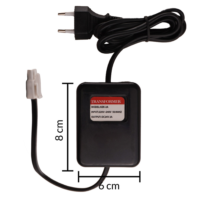 آداپتور 24 ولت 2.3 آمپر اچ زد کی مدل HZK-2A