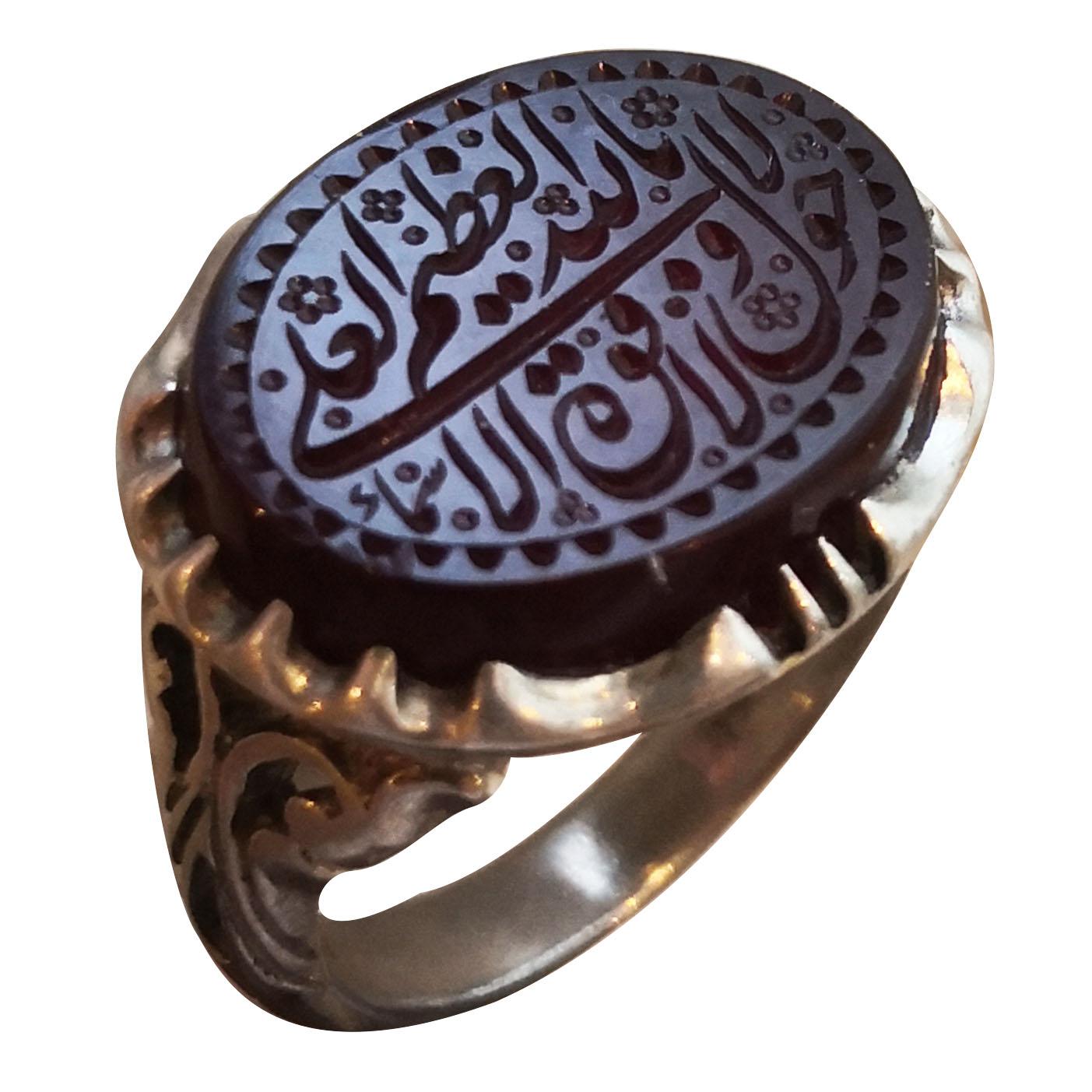 انگشتر نقره مردانه مدل 0030