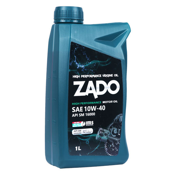روغن موتور خودرو زادو مدل SAE 10W40-16000-SM حجم 1 لیتر