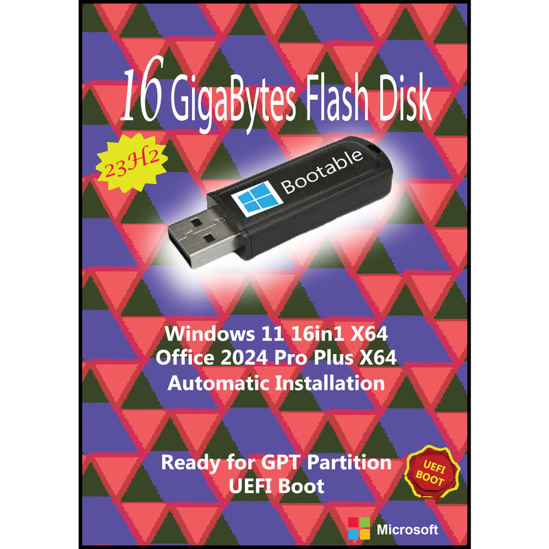 سیستم عامل Windows 11 23H2 16in1 X64 UEFI - Office 2024 نشر مایکروسافت سیستم عامل Windows 11 23H2 16in1 X64 UEFI - Office 2024 نشر مایکروسافت