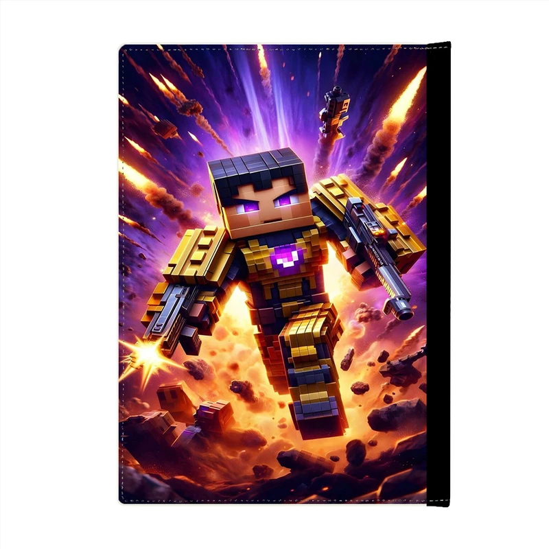 کلاسور پاد آفرین مدل فانتزی طرح گیم بازی ماینکرافت کد p874