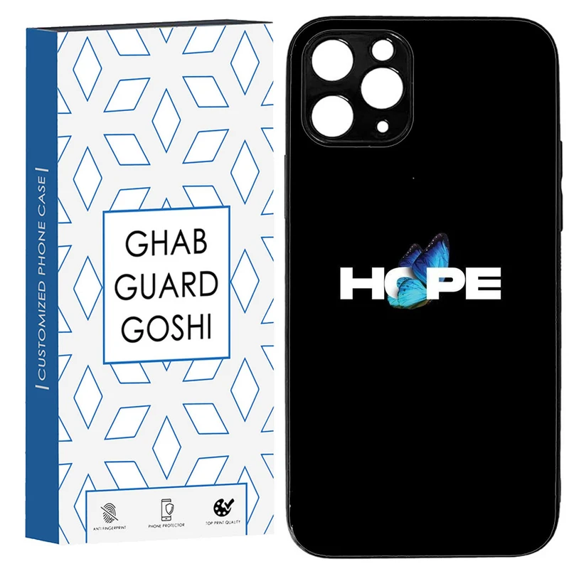 کاور قاب گارد گوشی طرح hope کد TPU-292 مناسب برای گوشی موبایل اپل IPHONE 12 pro max