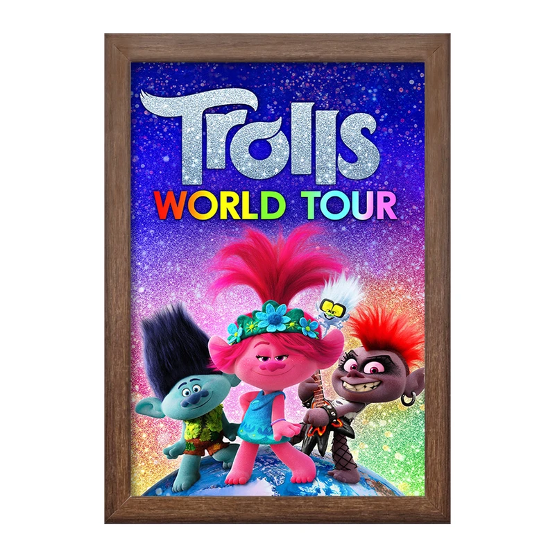 تابلو خندالو طرح ترول ها Trolls  کد 4818