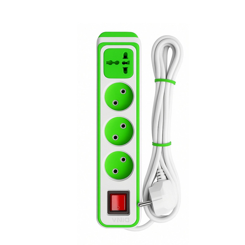 چند راهی برق مدل مبدل دار دینا D3000 کد 3.8M