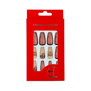 ناخن مصنوعی کریستین بیوتی کد NB91 بسته 12 عددی