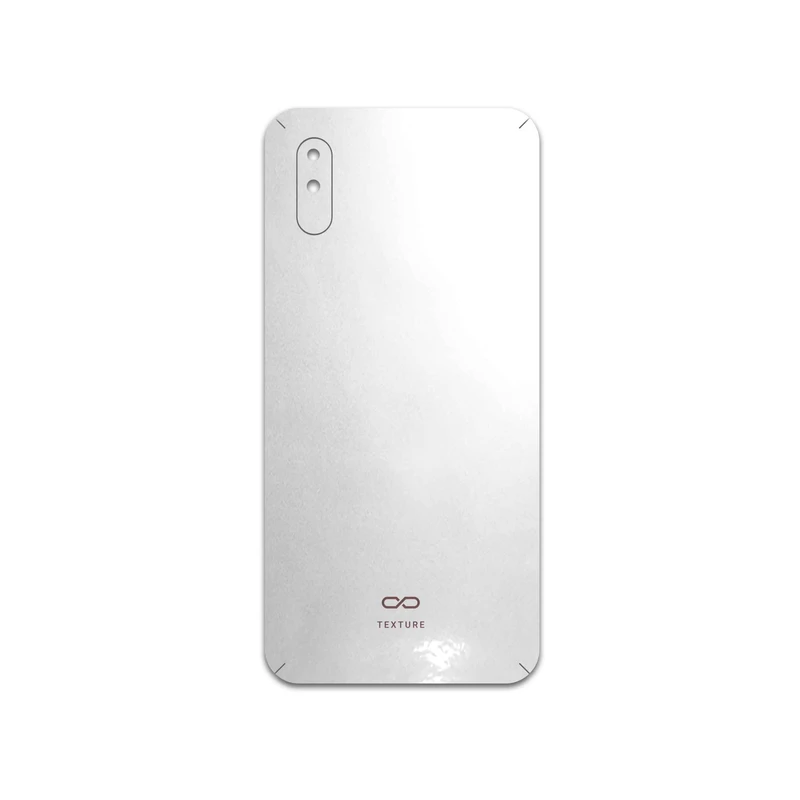 برچسب پوششی ماهوت مدل Metallic-White مناسب برای گوشی موبایل شیائومی Redmi 9i Sport